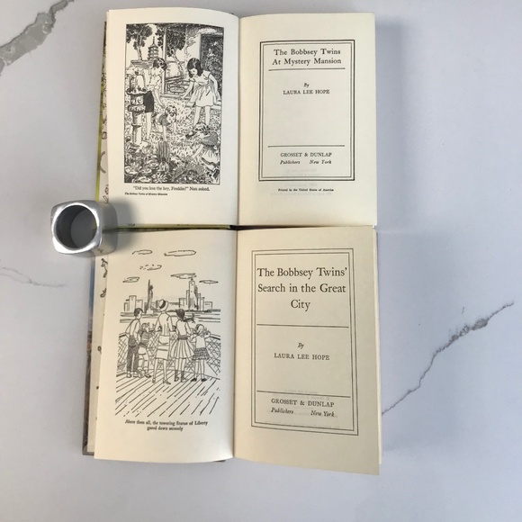 2 Vintage Bobbsey Twins Mystery Books 9 & 38 by Laura Lee Hope Collector - Picture 6 of 15